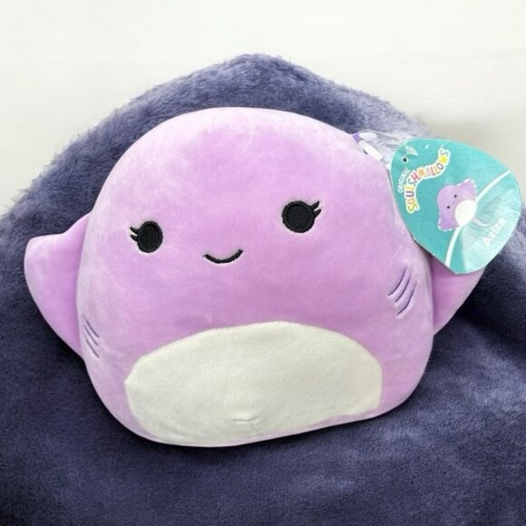 Squishmallow Aziza Plush Toys NWT Purple Squishmallows Plush Toy - Picture 1 of 4